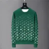 Ull Autumn Mens tröja broderi långärmad män kvinnor hoodie streetwear stickad brev pullover designer smal sport mode ss