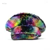 Berets Fashion Wedding Hat Prom Party Military Bride with Colorful Sequins for Carnivals Bachelorette