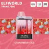 Elfworld Trans Transparent Crystal Vape 7500 8000 Puffs Disposable Vapes Bar Bulk Wholesale Cr5000 Lowit Te5000 Bc5000