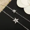 Chains Top Qulity 2023 Brand Anniversary Gifts Luxury Necklaces For Women Men Feather Zircon Wedding 925 Sliver Jewelry