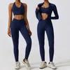 Active Set Women Two Pieces Fitness Yoga Set High Impact Buttery Soft Gym Suit andas Dreable Dry Workout Sportwear Clothes