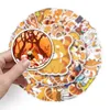 50 PCS Cartoon Animal Red Panda Personlighet Graffiti Creative Skateboard Decoration PVC Laptop Helmet Sticker