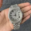 Orologio Hip Hop Bussdown da uomo ghiacciato, realizzato a mano con impostazione VVS Moissanite, orologio da uomo e da donna