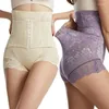 Women's Shapers Eaeovni Slimming High Waist Tummy Control Pants Reinforced Breasted Corset BuLifting Removable Panties