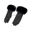 Fashion Women Gloves Autumn Winter Furry Warm Full Finger Mittens Outdoor Sport Female Thickened Touch Screen Gloves