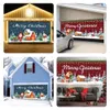 Christmas Decorations Merry Christmas Holiday Banner Garage Door Party Decor Background Wallpaper Background For Festival Celebration Supplies 231024