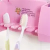 Toothbrush Holders Creative Strong Paste Multi-function Toothpaste Toothbrush Holder Bathroom Toiletries Storage Rack Toothbrush Rack 231025