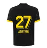 2023 2024 REUS REYNA SOCCER FORMANS 23 24 Cup Versiyon Dortmunds Kamara Hummels Adeyemi Brandt Gömlek Tehlikesi Ryerson Bynoe-Gittens Çocuk Kiti Futbol Üniformaları