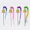 Cat Toys Pet Plysch Interactive Creative Feather Rod Teaser Wand Funny Stick Training Supplies