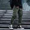 Pantalon Cargo pour hommes, simple route, mode, poches latérales, Hip Hop, Techwear, jogging, Streetwear japonais, 231025