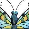 Garden Decorations 2pcs Wall Decor Metal Butterfly for Home Decoration Garden Outdoor Sculpture Decorative Statues Accessories for Yard 231025