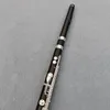 Top Japan 17 Otwory Ebony Fletu Otwarty otwór srebrny E Key Grenadilla Wood Professional Flet