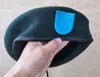 Berets United States US Army 19th Special Forces Group Wool Blackish Green Beret INSIGNIA Military Hat Reenactment