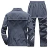 Men S Tracksuits Winter Fall Casual Tracksuit Long Sleeve Basketball Sweatsuit Athletic Full Zip Running Jogging Sports Jacket Pants Set 231025