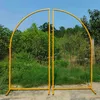 Wedding Arch Flower Stand Event Wedding Party Props Arch Iron Stand Stage Backdrop Frame Dekorativa konstgjorda blommor Stativ