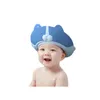 Bonnets de douche Yy bébé bouchon de rétention d'eau enfants shampooing bonnet de douche bain oreille Protection tête lavage fantastique casquette 231024