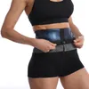 1PC Kvinnors midjeträningsbälte midja Trimmer Belt Belt Shaping Belt Babe Sports Belt dragkedja Blue 231025