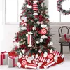 Decorazioni natalizie 32 cm Decorazione Ciondolo caramelle Grandi ornamenti per albero di Natale per feste Decorazioni per la casa Regalo Navidad Noel Anno 2024 231025