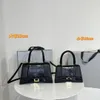 Designer Luxury Bag Brand Leather Hourglass Handbag Fashion Solid Color Women's Bag 2023 Youthful Simple Mobile Phone Bag Y2k Trumpet and Tuba