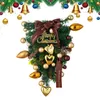 Ghirlande di decorazioni natalizie per finestre Decorazioni per alberi invernali Ghirlande artificiali per porte Ghirlande natalizie sottosopra 231025