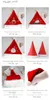 Gorro/bonés de caveira chapéu de papai noel crianças chapéu de veludo curto chapéu de veludo longo adulto novas decorações de festa de feriado chapéu não tecido chapéu de papai noel chapéu de natal.l231025