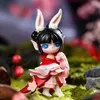 Слепая коробка Rolife Suri Peach Blossom Nine Elves Series Box Dolls Фигурка Игрушки Elfin Детский подарок Robotime 231025