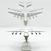 Vliegtuigmodel Antonov-an225 1400 miniatuur 20 cm metalen gegoten vliegtuigmodel Grote transportvliegtuigcollectie Kinderspeelgoed voor jongens 231024