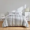 Bedding sets Tufted Dot Duvet Cover 3 Pieces Set1 Jacquard 2 Pillowcases Soft Microfiber with Zipper Closure Corner Ties TJ9500 231025