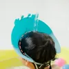 قبعات الاستحمام 2pcs قبعات استحمام الطفل قبعة قبعة غسل القبعة درع رأس حمام للأطفال الصغار 231024