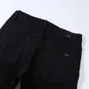 Lila jean amiiris designer jeans mens mode street trendig hål lapp hög herens elastisk smal fit leggings pv3p