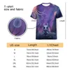 Men's T Shirts Hollow Knight Night Art Style Polyester Tshirt تصميم مريح قميص رفيع قميص قصير