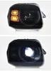 Bilstrålkastare för Suzuki Jimny 2007-20 15 Defender Style Lights All LED Daytime Running Light Turn Signal Lens-strålkastare