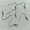 Crochet de boucle d'oreille en acier inoxydable hypoallergénique, fils d'oreille en argent, crochets de poisson, résultats de boucles d'oreilles, fabrication de bijoux à faire soi-même, 200p246G