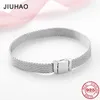 Bracelet Haute qualité 925 En Argent Sterling Mode Clip Perles Bracelets Pour Femme Ajustement Original réflexions bracelet charmes femme Bijoux 231025