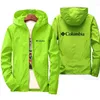 Giacche da uomo Primavera Autunno Giacca da moto impermeabile Giacca a vento con cappuccio Outdoor antivento Taglia S-7XL