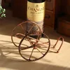 Bar Tools ASFULL European style Metal Red wine rack Bronze Iron wheels Design Wine Holder Home Bar Decor Shelf display Beer whisky wine 231025