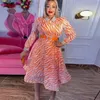 Kobiety w Plus Size Thirt Fashion African Imprezowanie dla kobiet Dashiki Ankara Lady Evening Suknie Elegancka Turcja muzułmańska sukienka maxi 2023 231025