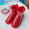 Stilista australiano classico chiaro mini UGGsity stivali pecora Lana cashmere bambini bambini bambino corto ii tripletta Australia neonati maschi ragazze marca neve invernale