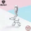 Bisaer 925 prata esterlina balão cão ferramentas encantos fantoche contas de cão caber pulseira contas para prata 925 jóias fazendo ecc981 q0225246a