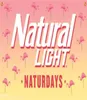 Natural Light Banner Flaga Pink 3x5 stóp druk Poliester Club Sports Indoor z 2 mosiężnymi przelotkami 8608445