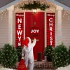 Christmas Decorations Nutcracker Soldier Banner Couplet Pendants 2023 Decor For Home Holiday Merry Door Happy Year 231025