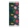 Bufandas Yayoi Kusama Flores Chal Wraps para mujeres Invierno Cálido Grande Bufanda suave Arte Puntos abstractos Calabaza Pañuelo Borla