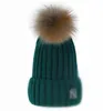 Gorro estilo quente chapéu feminino inverno masculino crânios quente casual desleixado verdadeiro chapéu de bola de cabelo