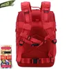 Torby na zewnątrz granatowy napaść taktyczna plecak 3p Edc Molle Rucksack Men Sports Climbing 45L Holing Camping Bag 231024