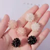 Kolczyki Dangle Korean Japone Lovely Crystal Flower Senior Contracted Web Celebrity Adorn Artykuł