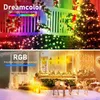 5m/10 LED Christmas Light Fairy String Intelligent Bluetooth Adresserbar Curtain Garden Feston Family 231025