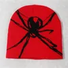 Шерстяная шапка Wansheng Spider, новая теплая жаккардовая вязаная шапка в стиле хип-хоп для уличных танцев для мужчин и женщин GC2414