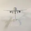 Aircraft Modle Jason Tutu 20cm Zjednoczone Emiraty Arabskie Boeing 777 samolotowy model samolotowy samolot Diecast Metal 1300 Scale Scale Drop Shippi 231024