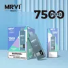 Vape Desechable Mrvi Holy 7500 Puff Bar Carts使い捨て蒸気15mlポッドメッシュコイル卸売パフデバイス蒸気装置10フレーバー