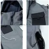 Jackets Skin Tactical Jackets Men Military Soft Shell Waterproof Windproof Hooded Outdoor Functional Uniforms Multi-pockets YQ231025